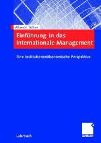Einführung In Das Internationale Management