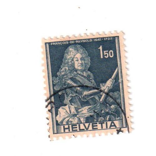 Timbre Oblitéré : Suisse