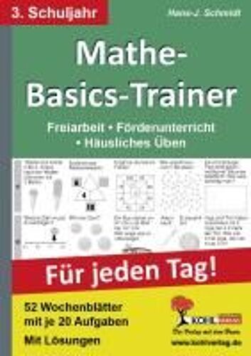Mathe-Basics-Trainer 3. Schuljahr. Für Jeden Tag!