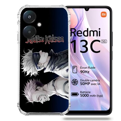 Coque Renforcée Pour Xiaomi Redmi 13c 5g Manga Jujustu Kaisen