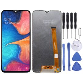 Écran Samsung Galaxy A20e Lcd (Original) + Tactile Préassemblés Avec Outils (Noir)