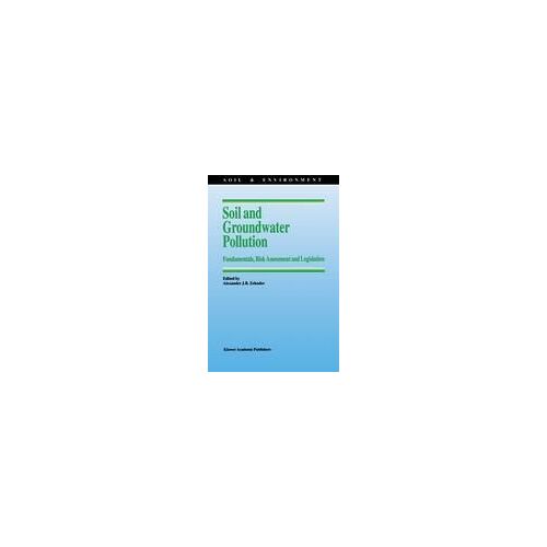 Soil And Groundwater Pollution: Fundamentals, Risk Assessment, And Legislation