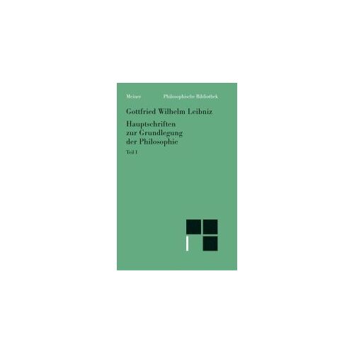 Hauptschriften Zur Grundlegung Der Philosophie 1