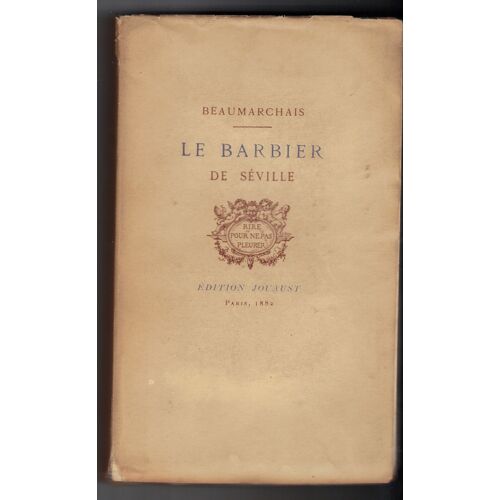 Le Barbier De Séville, Rire Pour Ne Pas Pleurer