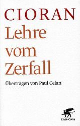 Lehre Vom Zerfall