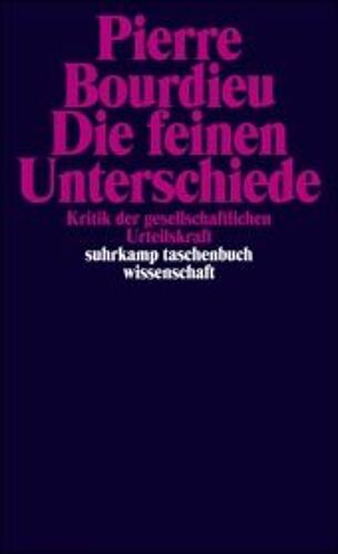 Die Feinen Unterschiede