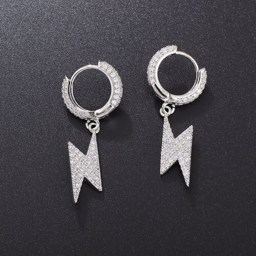 Boucles D'oreilles En Forme De Signe De Dollar Pour Homme, Accessoire Style Hip Hop, Rétro, À La Mode, Entièrement En Cuivre, Pour Couple, Nouveau Design