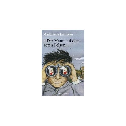 Der Mann Auf Dem Roten Felsen