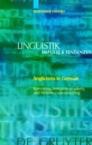 Anglicisms In German