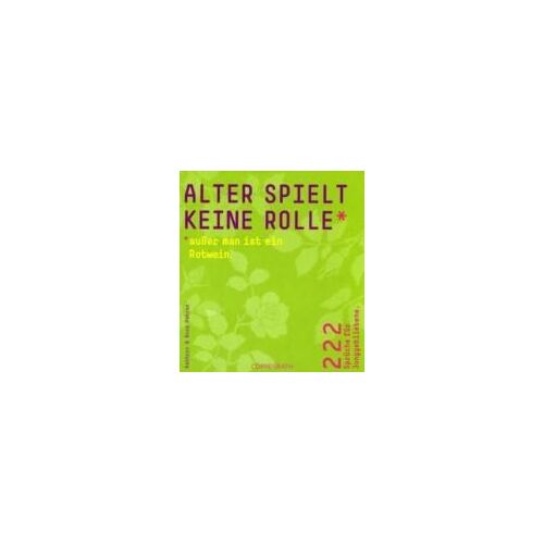Alter Spielt Keine Rolle ¿ Außer Man Ist Ein Rotwein