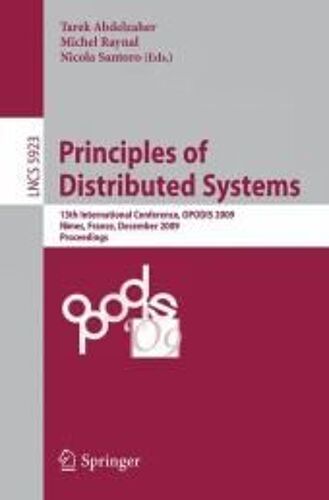 Principles Of Distributed Systems