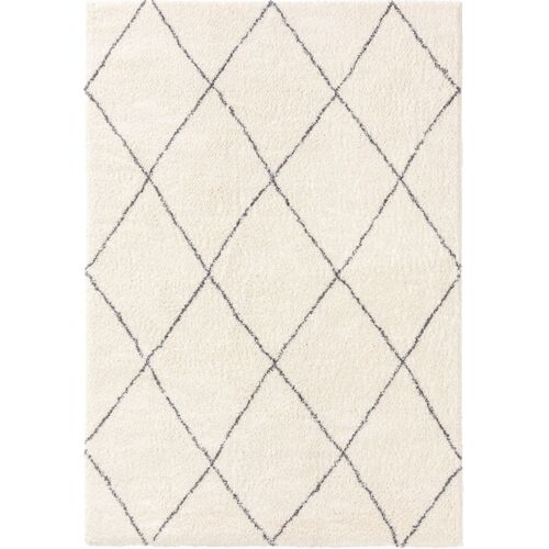 Tapis À Poils Longs Benno Crème 200x290 Cm - Tapis Style Berbère