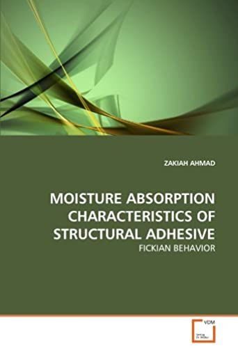 Moisture Absorption Characteristics Of Structural Adhesive