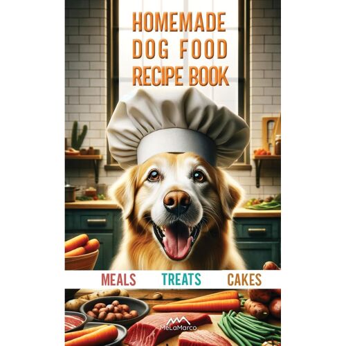 Homemade Dog Food Recipe Books For Meals, Treats And Cakes