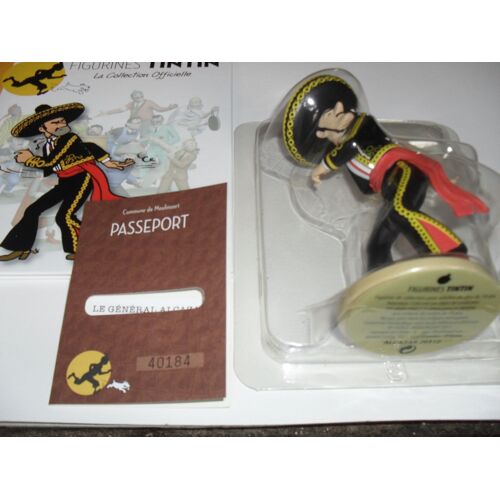 Figurine Tintin Alcazar Lanceur De Couteau