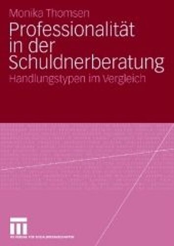 Professionalität In Der Schuldnerberatung