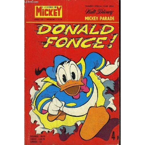 Mickey Parade - Mensuel N°1234 Bis - Spécial Hors Série - Donald Fonce !