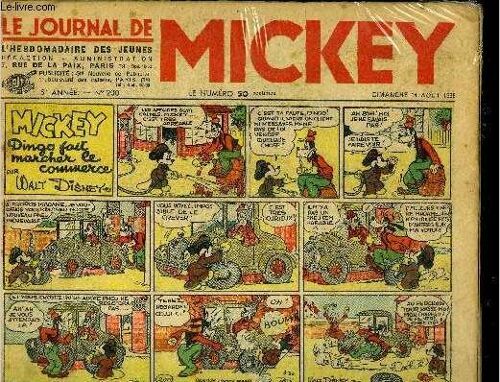 Le Journal De Mickey - 5eme Année - N°200 - 14 Août 1938