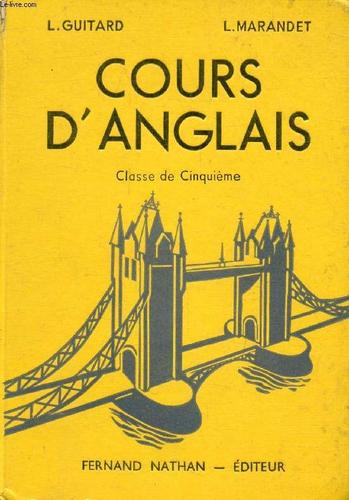 Cours D Anglais. Classe De 5e