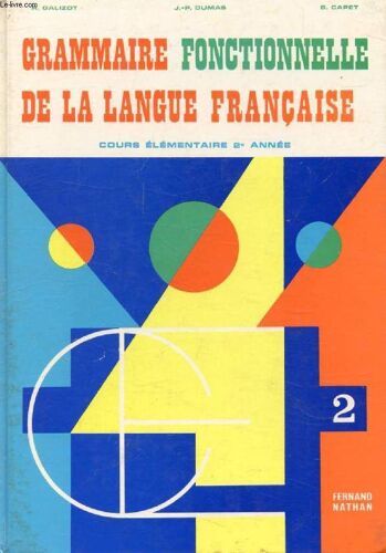 Grammaire Fonctionnelle De La Langue Francaise. Ce2