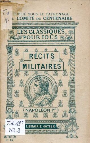 Recits Militaires (Les Classiques Pour Tous)