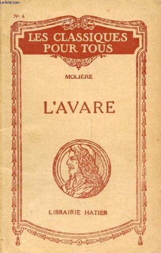 L Avare (Les Classiques Pour Tous)