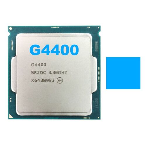 Processeur double coeur 3.3Ghz G4400 + tampon thermique, carte mère pour Pentium G4400 B250 B250C BTC, 3 mo, LGA1151