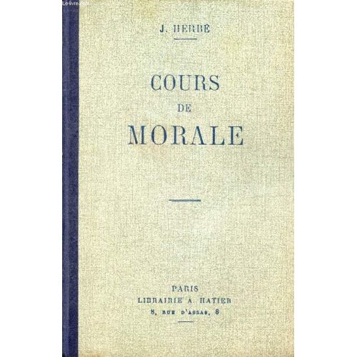 Cours De Morale