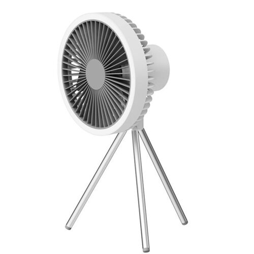 2022 nouveau Mini ventilateur Portable 3 vitesses refroidisseur de bureau à vent trépied Flexible pour le bureau à domicile ventilateur Portable d'extérieur avec lumière
