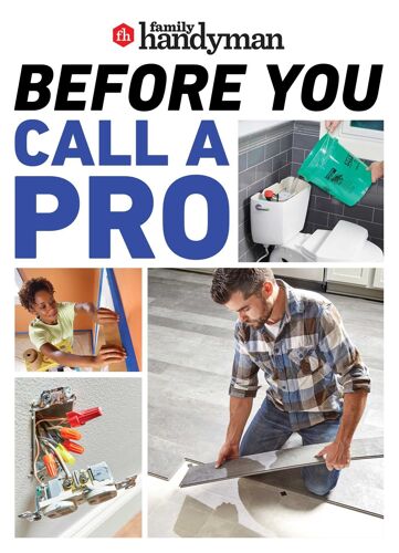 Family Handyman Before You Call A Pro
