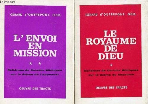 Cercles Bibliques - Tome 1 : Le Royaume De Dieu + Tome 2 : L Envoi En Mission.