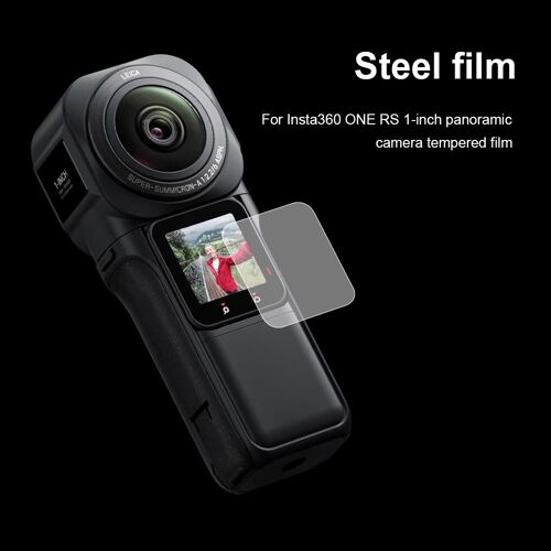 Film De Protection Anti-Rayures Pour Insta360 One Rs, 1 Pouce, Pour Objectif D'appareil Photo, Accessoires Anti-Empreintes Digitales