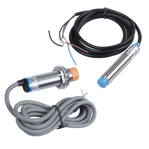 Capteur de proximité inductif cylindrique à 3 fils, DC 6-36V PNP, 4Mm, LJ12A3-4-Z/BY & LJC18A3-H-Z/BY 1-10Mm