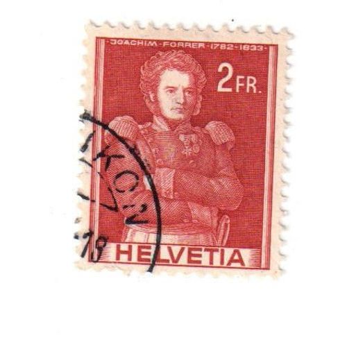 Timbre Oblitéré : Suisse