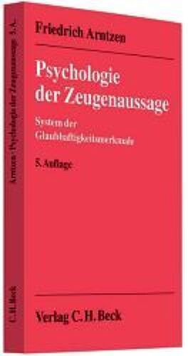 Psychologie Der Zeugenaussage