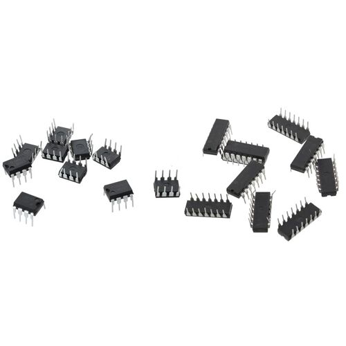 Comparateur de double tension, faible puissance, 10 pièces, LM393N LM393 DIP-8, 10 X LM324N, amplificateur opérationnel Quad DIP-14