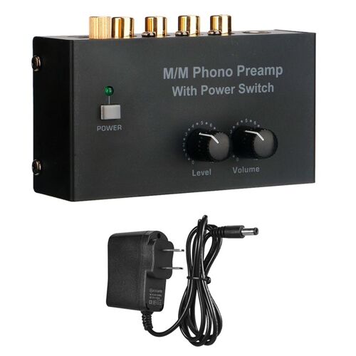Préampli Phono Ultra-compact, pour platine, Mini phonographe stéréo, lecteur d'enregistrement, préamplificateur, sortie RCA, prise EU/US, nouveauté 2022