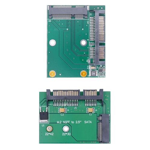 Adaptateur mSata SSD vers Port série 2022 pouces, sata 3, Ngff vers extension 22 broches, nouveauté 2.5