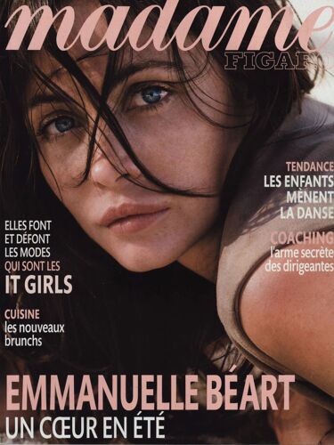Madame Figaro / 29-03-2008 N°19801 : Emmanuelle Béart (23p) - Franck Dubosc (2p)