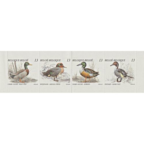 Carnet Belgique "Canards Sauvages" 1989