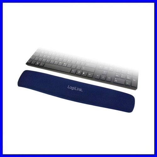 LogiLink Repose-poignets pour clavier Gel, noir