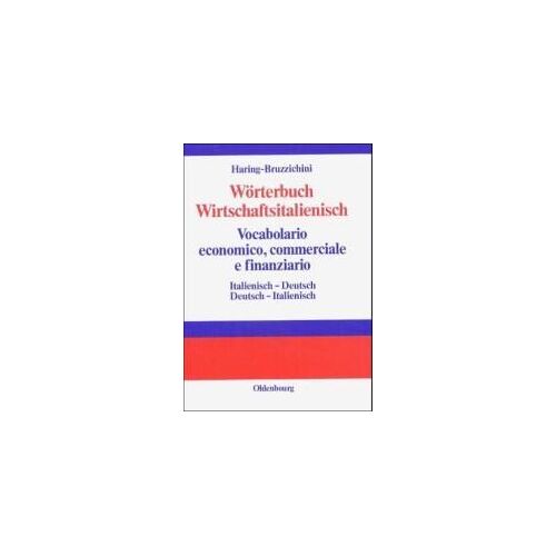 Wörterbuch Wirtschaftsitalienisch Vocabulario Economico, Commerciale E Finanziario