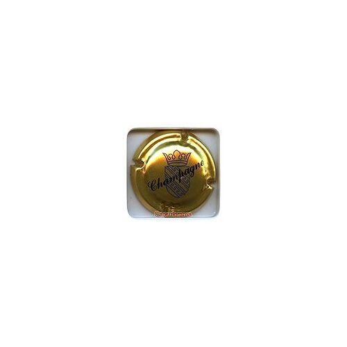 Capsule De Champagne Generique Or Et Noir