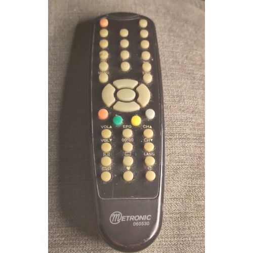 Télécommande Metronic 060530 pour décodeur de marque zapbox Zap Box HD-Z2 HDMI MEDIA PREMIER 3.2 SLIM 12V remote control