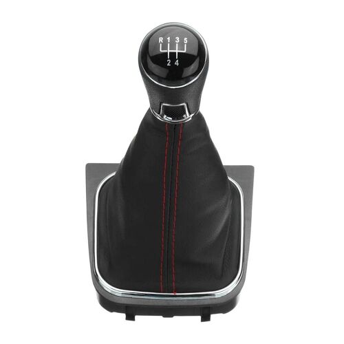Pommeau De Levier De Vitesse En Abs Et Cuir, Couverture De Démarrage, Anti-Poussière, Pour Golf 5 Mk5 R32 2004 2005 2006 2007 2008 2009
