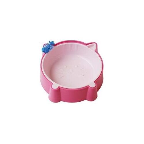 Gamelle Tête De Chat Rose - Diam. 14,5cm