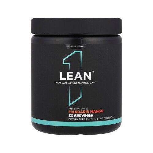 Rule One Proteins, Lean¿, Contrôle Du Poids Sans Stimulant, Mandarine Et Mangue, 180 G