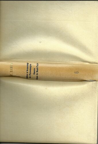 Adieu À Beaucoup De Personnages-La Guerre Dans Le Haut-Pays.