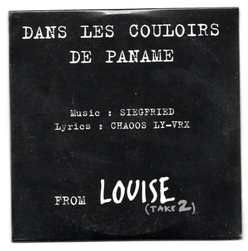 Cd Siegfried : Dans Les Couloirs De Paname