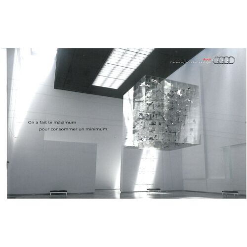 Audi L'avance Par La Technologie 2009